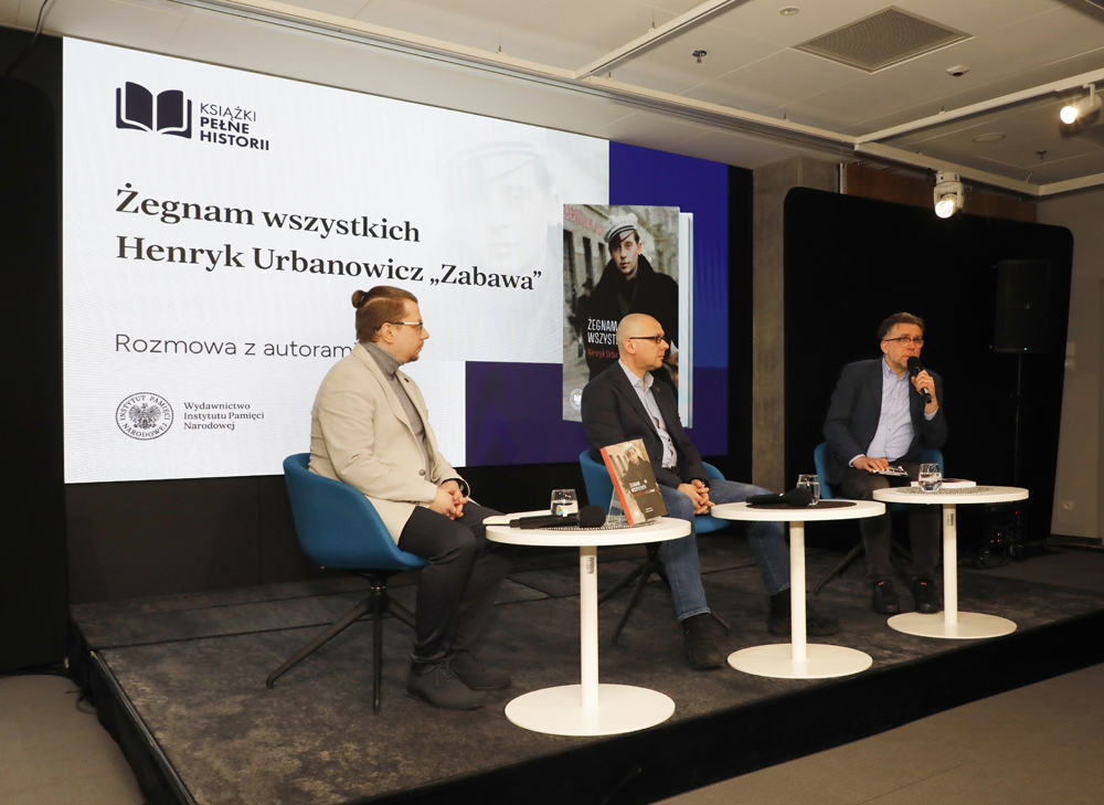 Spotkanie z cyklu „Książki Pełne Historii” – Warszawa, 28 stycznia 2026. Fot. Piotr Życieński (IPN)