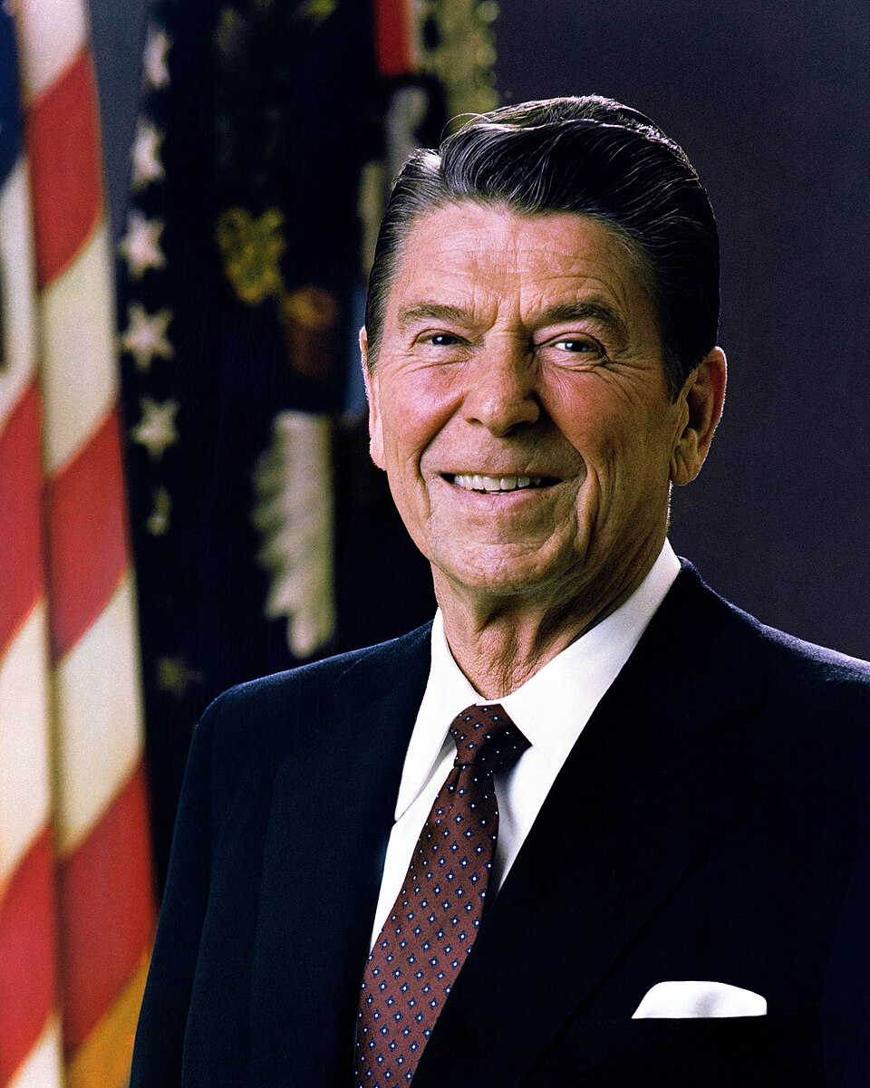 Ronald Reagan. Fot. domena publiczna
