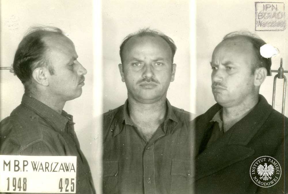 Zygmunt Szendzielarz ps. Łupaszka, zdjęcie sygnalityczne, fot. AIPN, sygn. IPNBU-11-1-27-1