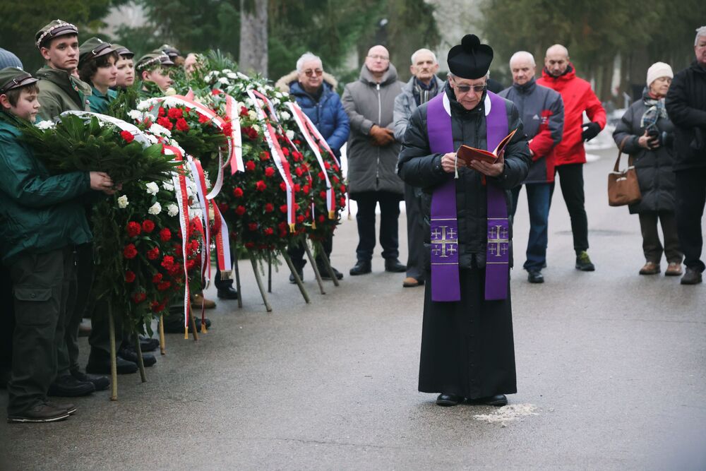 Uczciliśmy pamięć premiera Jana Olszewskiego – Warszawa, 7 lutego 2026. Fot. Dariusz Skrzyniarz (IPN)