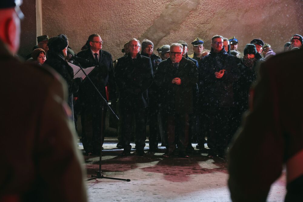 75. rocznica śmierci mjr. Zygmunta Szendzielarza „Łupaszki” – Warszawa, 8 lutego 2026. Fot. Dariusz Skrzyniarz (IPN)