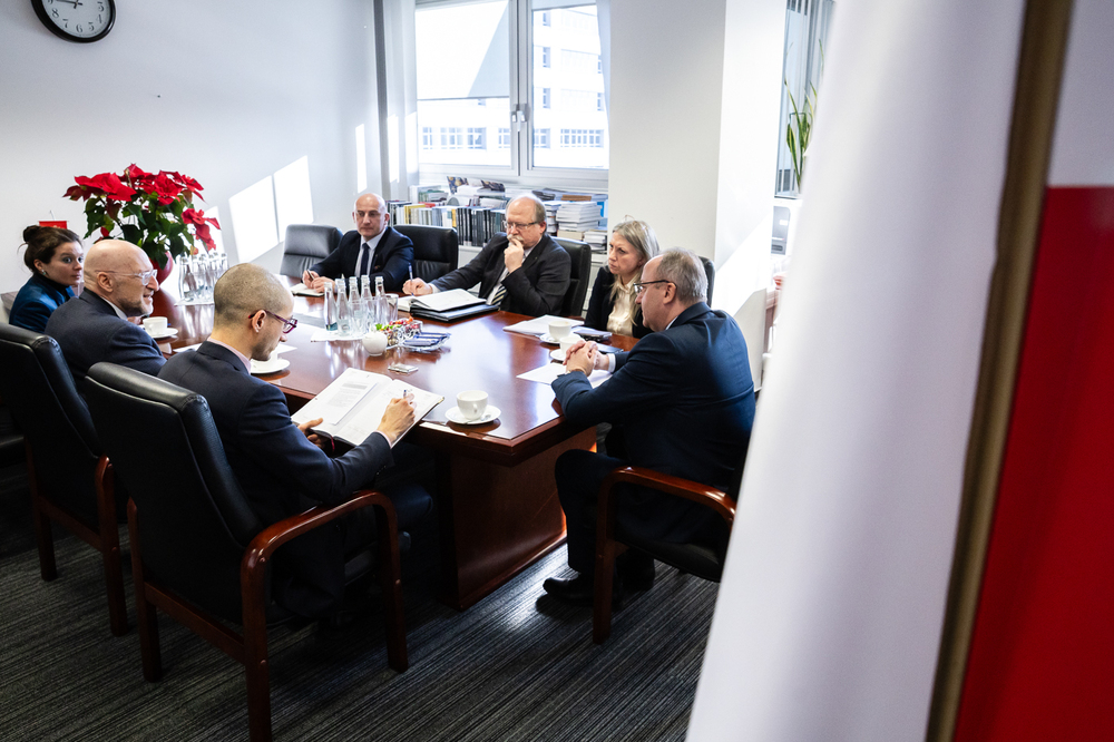 Wizyta ambasadora Republiki Włoskiej w IPN – Warszawa, 9 lutego 2026. Fot. Sławek Kasper (IPN)