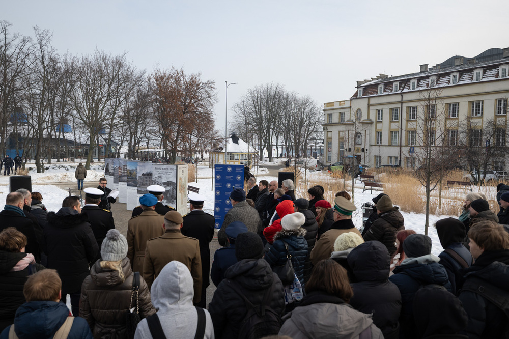 Otwarcie wystawy „Gdynia wczoraj i dziś” – 10 lutego 2026. Fot. Roman Jocher