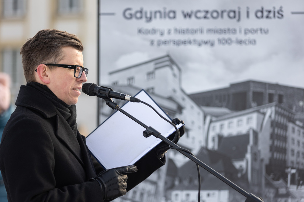 Otwarcie wystawy „Gdynia wczoraj i dziś” – 10 lutego 2026. Fot. Roman Jocher