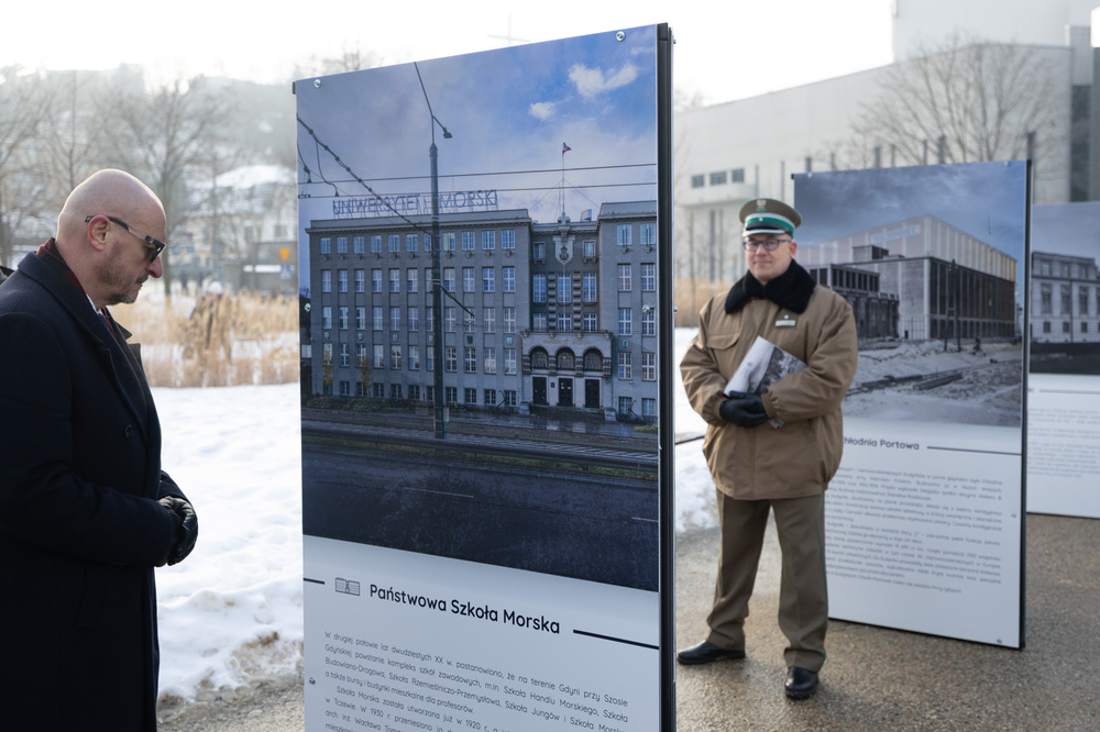 Otwarcie wystawy „Gdynia wczoraj i dziś” – 10 lutego 2026. Fot. Roman Jocher