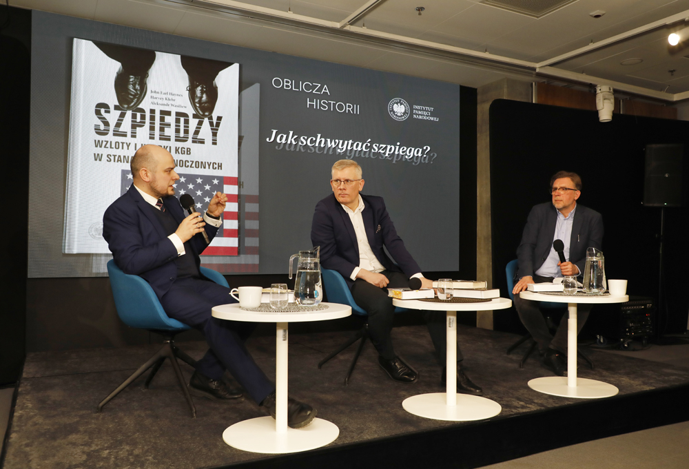 Spotkanie otwarte „Jak schwytać szpiega?” z cyklu „Oblicza historii” – Warszawa, 10 lutego 2026. Fot. Piotr Życieński (IPN)