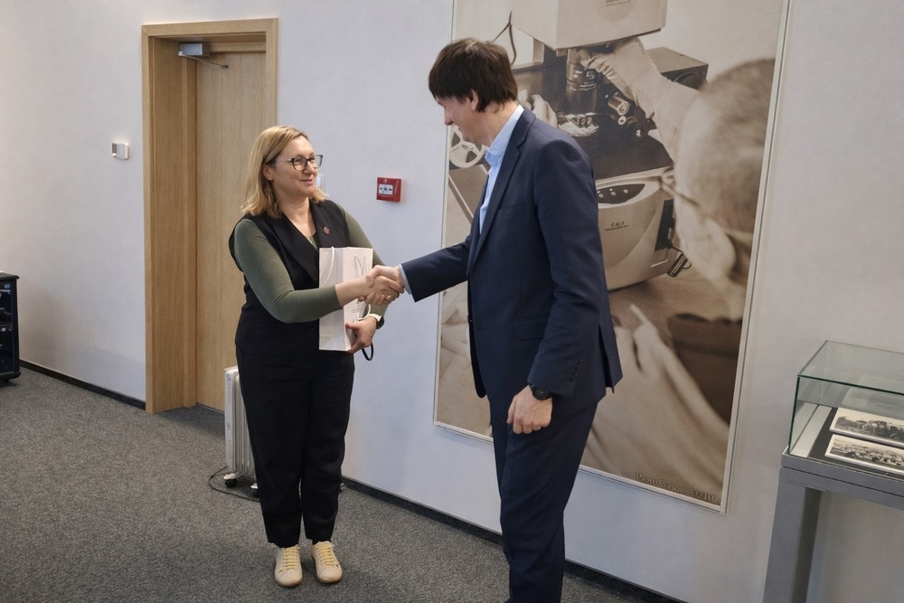 Przedstawiciele Centrum Badań Ludobójstwa i Ruchu Oporu Mieszkańców Litwy z wizytą w IPN – Warszawa, 12 lutego 2026. Fot. Sławomir Bardski (IPN)