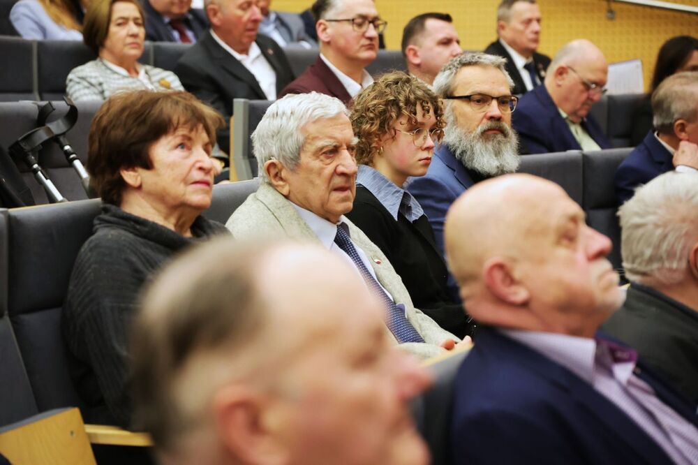 Uroczystość 45. rocznicy powstania NSZZ „Solidarność” i wręczenia Krzyży Wolności i Solidarności – Wrocław, 19 lutego 2026. Fot. Dariusz Skrzyniarz (IPN)