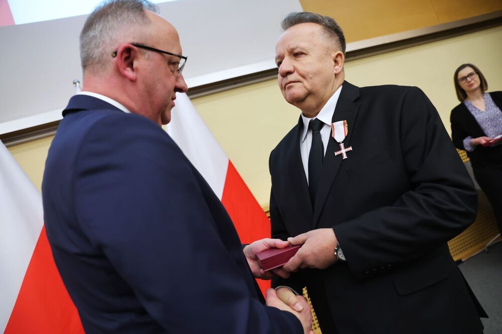 Uroczystość 45. rocznicy powstania NSZZ „Solidarność” i wręczenia Krzyży Wolności i Solidarności – Wrocław, 19 lutego 2026. Fot. Dariusz Skrzyniarz (IPN)