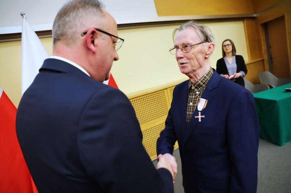 Uroczystość 45. rocznicy powstania NSZZ „Solidarność” i wręczenia Krzyży Wolności i Solidarności – Wrocław, 19 lutego 2026. Fot. Dariusz Skrzyniarz (IPN)