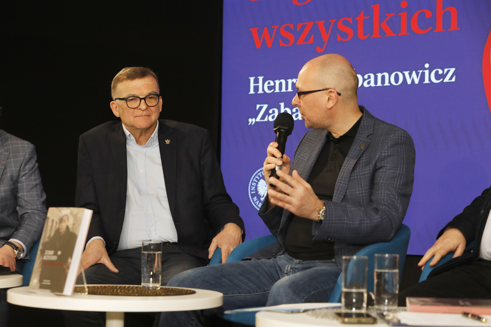 Promocja książki „»Żegnam wszystkich«. Henryk Urbanowicz »Zabawa«. Biografia harcerza i żołnierza brygad wileńskich Armii Krajowej kpt. Szczerbca i mjr. Łupaszki” – Warszawa, 18 lutego 2026. Fot. Piotr Życieński (IPN)
