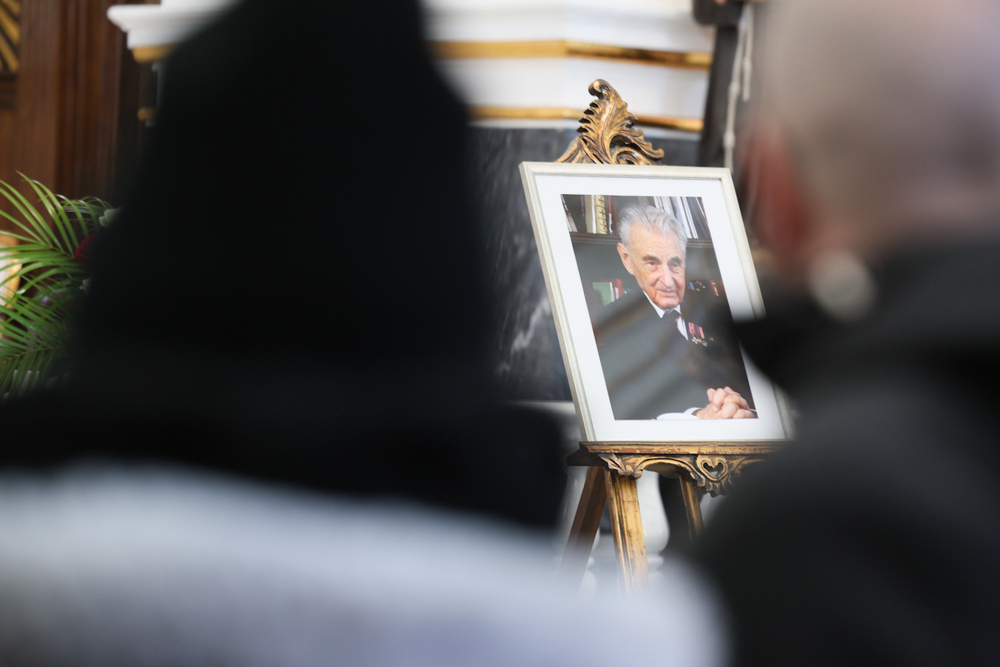 Pożegnaliśmy sędziego Andrzeja Jankowskiego – Warszawa, 20 lutego 2026. Fot. Sławek Kasper (IPN)