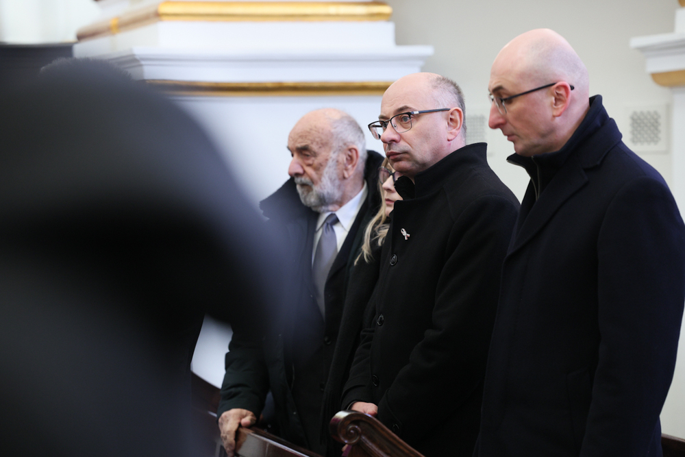 Pożegnaliśmy sędziego Andrzeja Jankowskiego – Warszawa, 20 lutego 2026. Fot. Sławek Kasper (IPN)