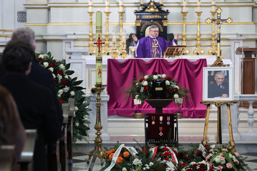 Pożegnaliśmy sędziego Andrzeja Jankowskiego – Warszawa, 20 lutego 2026. Fot. Sławek Kasper (IPN)