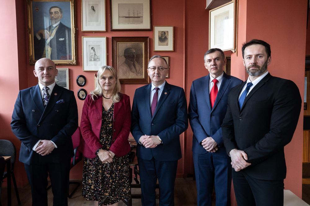 Przedstawiciele IPN z wizytą w Londynie – 22 lutego 2026. Fot. Sławek Kasper (IPN)