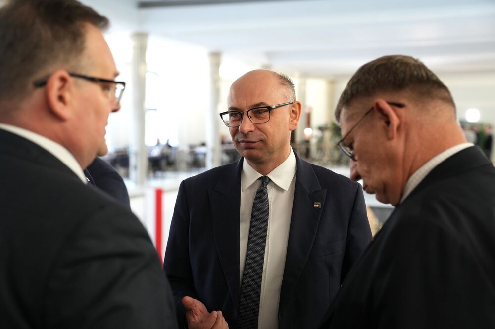 W Sejmie RP zaprezentowaliśmy wystawę poświęconą Dzieciom Zamojszczyzny – Warszawa, 23 lutego 2026. Fot. Dominik Borek (IPN)