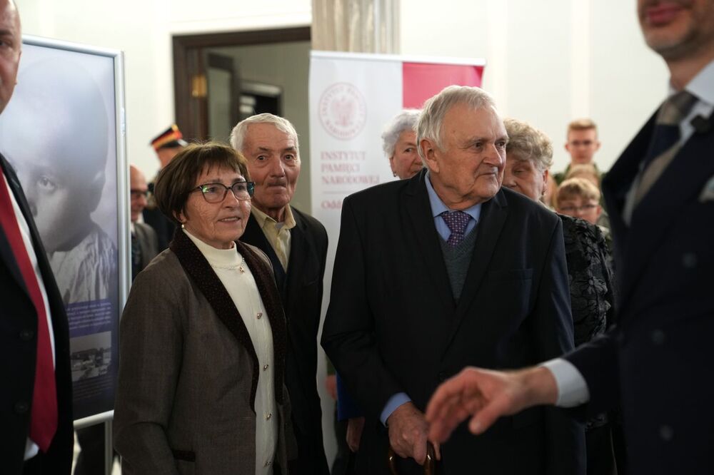 W Sejmie RP zaprezentowaliśmy wystawę poświęconą Dzieciom Zamojszczyzny – Warszawa, 23 lutego 2026. Fot. Dominik Borek (IPN)