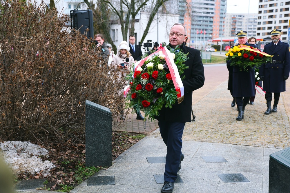 73. rocznica śmierci gen. Augusta Emila Fieldorfa „Nila”. Na zdj. zastępca prezesa IPN dr hab. Karol Polejowski – Warszawa, 24 lutego 2026. Fot. Dariusz Skrzyniarz (IPN)