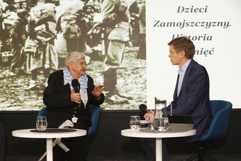 Dzieci Zamojszczyzny. Historia i pamięć – spotkanie i rozmowa ze świadkami historii – Warszawa, 23 lutego 2026. Fot. Piotr Życieński (IPN)