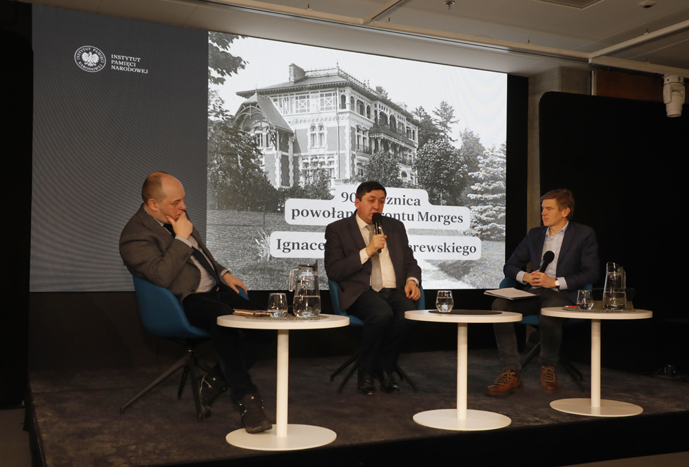 Debata „90. rocznica powołania Frontu Morges przez I. J. Paderewskiego” – Warszawa, 23 lutego 2026. Fot. Piotr Życieński (IPN)