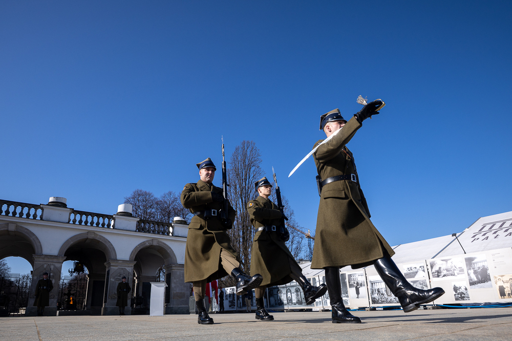 Oddaliśmy hołd ofiarom zbrodni w Hucie Pieniackiej – Warszawa, 28 lutego 2026. Fot. Sławek Kasper (IPN)