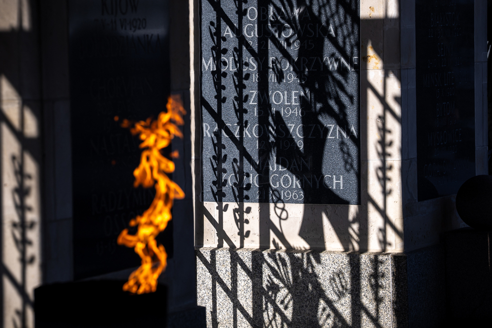 Oddaliśmy hołd ofiarom zbrodni w Hucie Pieniackiej – Warszawa, 28 lutego 2026. Fot. Sławek Kasper (IPN)