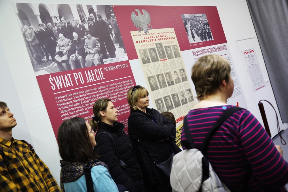 Zaprezentowaliśmy wystawę „O duszę i charakter Narodu Polskiego. Zrzeszenie Wolność i Niezawisłość” – Warszawa, 1 marca 2026. Fot. Dariusz Skrzyniarz (IPN)