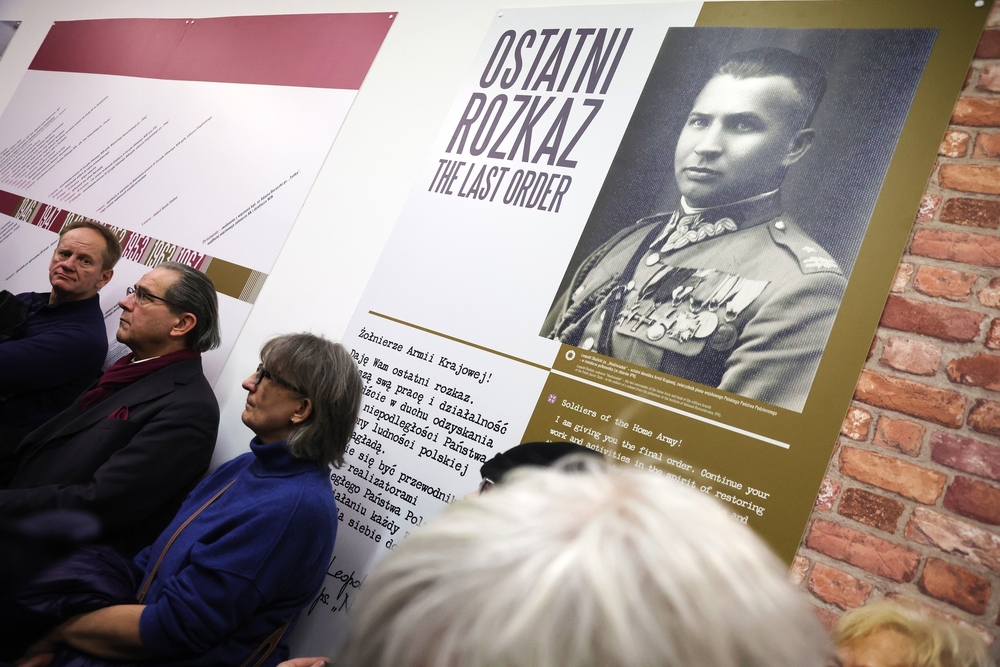 Zaprezentowaliśmy wystawę „O duszę i charakter Narodu Polskiego. Zrzeszenie Wolność i Niezawisłość” – Warszawa, 1 marca 2026. Fot. Dariusz Skrzyniarz (IPN)