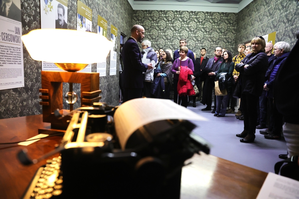 Zaprezentowaliśmy wystawę „O duszę i charakter Narodu Polskiego. Zrzeszenie Wolność i Niezawisłość” – Warszawa, 1 marca 2026. Fot. Dariusz Skrzyniarz (IPN)