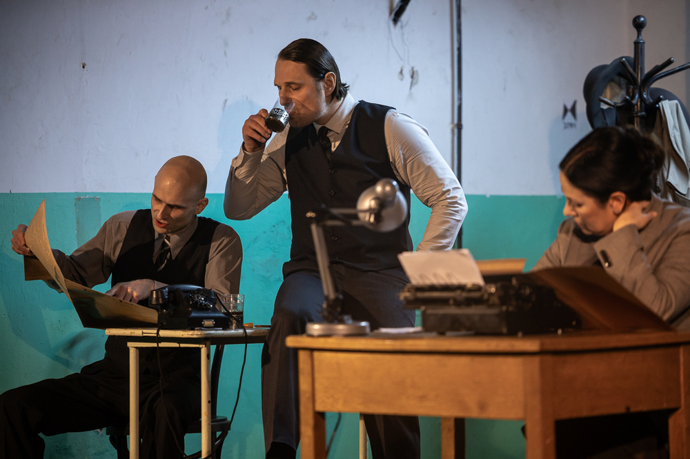 Spektakl „Ulica Wolności. Rzecz o Łukaszu Cieplińskim” – Warszawa, 1 marca 2026. Fot. Sławek Kasper (IPN)