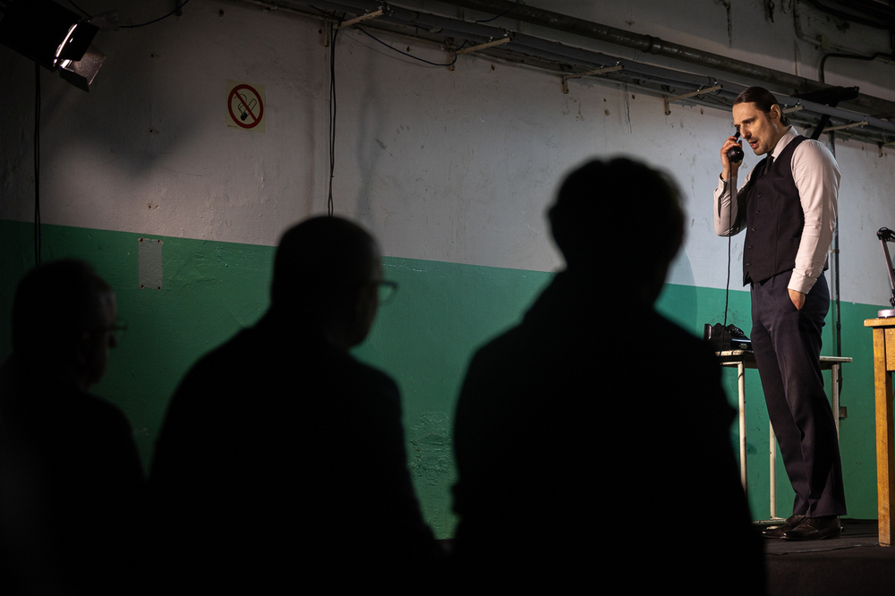 Spektakl „Ulica Wolności. Rzecz o Łukaszu Cieplińskim” – Warszawa, 1 marca 2026. Fot. Sławek Kasper (IPN)