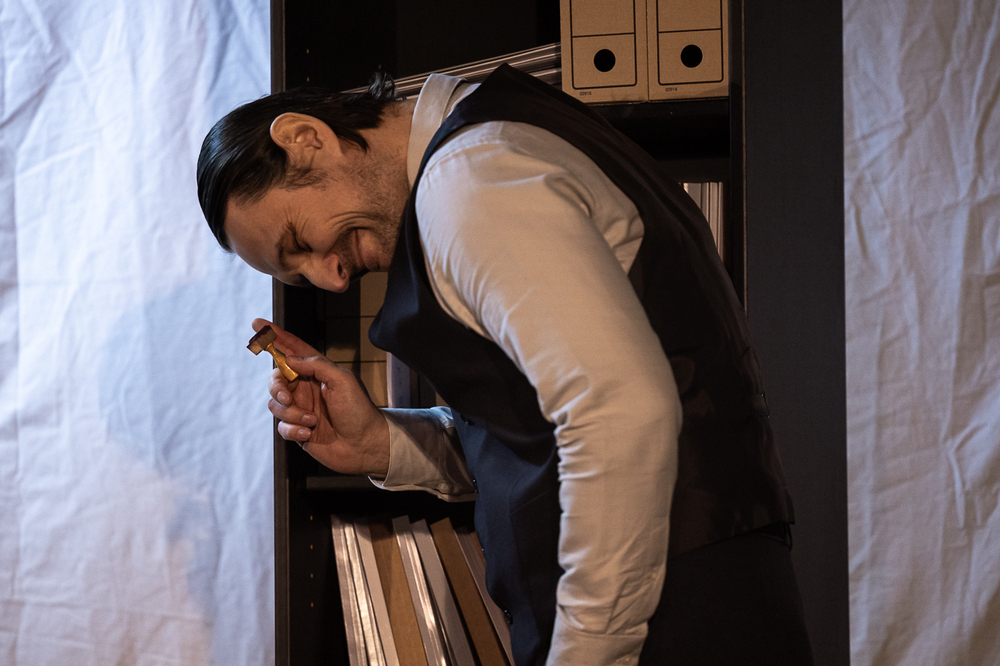 Spektakl „Ulica Wolności. Rzecz o Łukaszu Cieplińskim” – Warszawa, 1 marca 2026. Fot. Sławek Kasper (IPN)