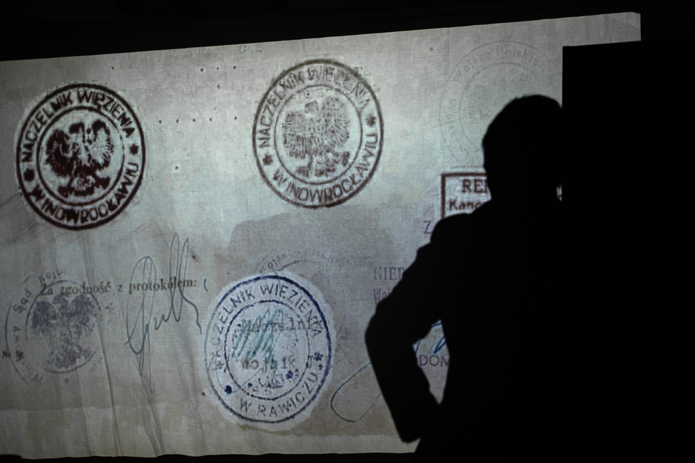 Spektakl „Ulica Wolności. Rzecz o Łukaszu Cieplińskim” – Warszawa, 1 marca 2026. Fot. Sławek Kasper (IPN)