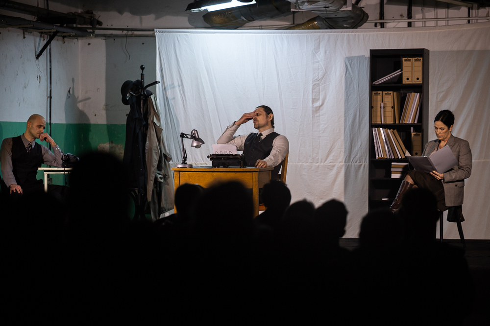 Spektakl „Ulica Wolności. Rzecz o Łukaszu Cieplińskim” – Warszawa, 1 marca 2026. Fot. Sławek Kasper (IPN)