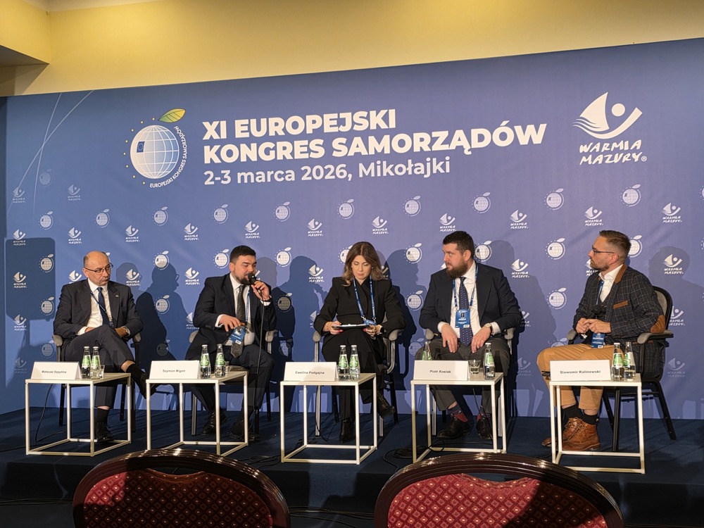 Dr Mateusz Szpytma na XI Europejskim Kongresie Samorządów w Mikołajkach – 3 marca 2026. Fot. Instytut im. Wincentego Witosa