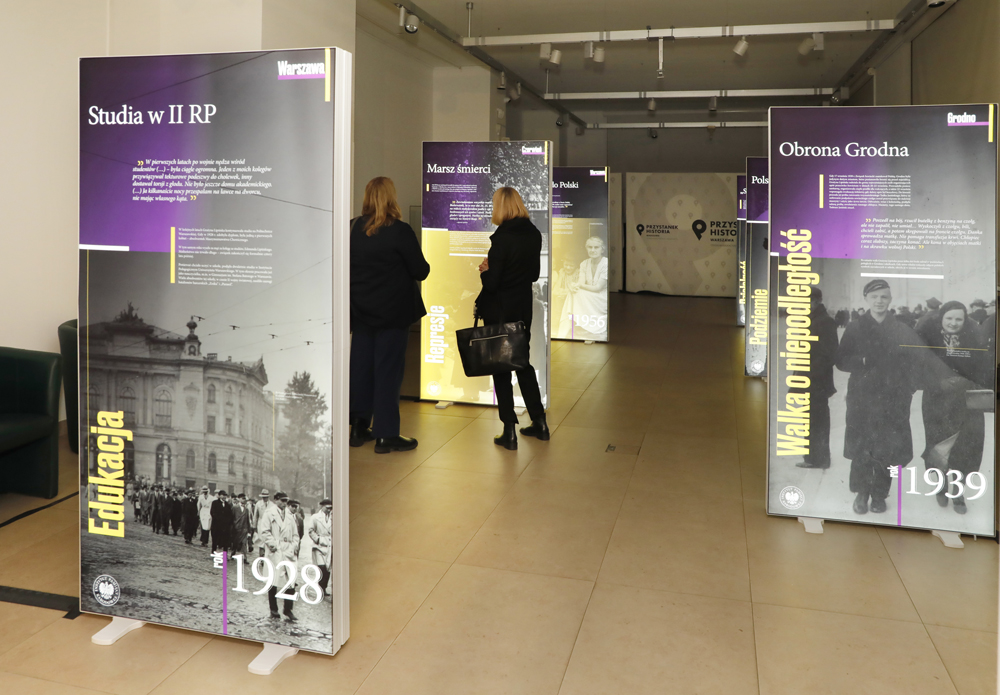 Wystawa „Grażyna Lipińska 1902–1995. Życiorys XX wieku” – Warszawa. Fot. Piotr Życieński (IPN)