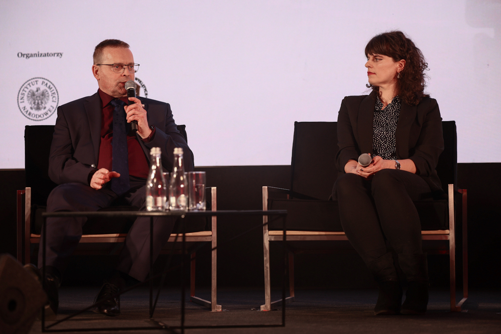 Pierwszy dzień II Kongresu Pamięci Żołnierzy Wyklętych, panel dyskusyjny „Historia żywa – rola grup rekonstrukcyjnych w edukacji o Wyklętych”, Warszawa – 7 marca 2026 r., fot. Sławomir Kasper (IPN)