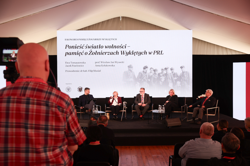 II Kongres Pamięci Żołnierzy Wyklętych – pamięć o Żołnierzach Wyklętych w PRL: panel dyskusyjny, Warszawa 8 marca 2026 r., fot. Sławomir Kasper (IPN)