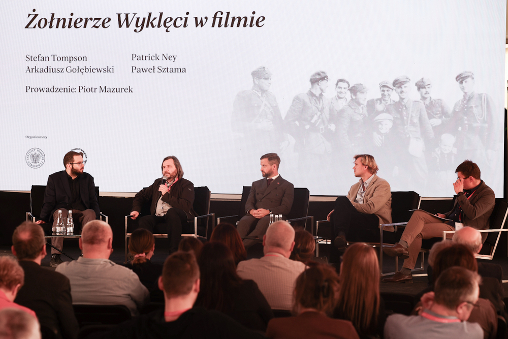 II Kongres Pamięci Żołnierzy Wyklętych: Żołnierze Wyklęci w filmie – panel dyskusyjny, Warszawa – 8 marca 2026 r., fot. Sławomir Kasper (IPN)