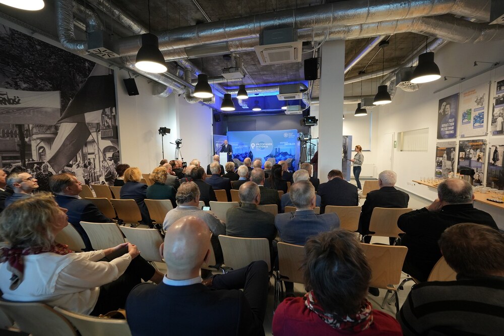 45. rocznica ogólnopolskiego zjazdu zjednoczeniowego niezależnych i samorządnych związków zawodowych rolników indywidualnych – Poznań, 9 marca 2026. Fot. Bartosz Kochański (IPN)