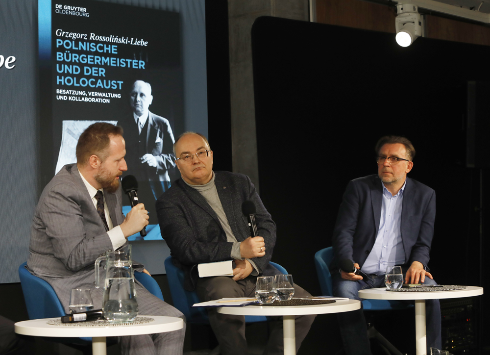 Spotkanie otwarte „Grzegorz Rossoliński-Liebe i nowa historia II wojny światowej?” z cyklu „Oblicza historii” – Warszawa, 10 marca 2026. Fot. Piotr Życieński (IPN)