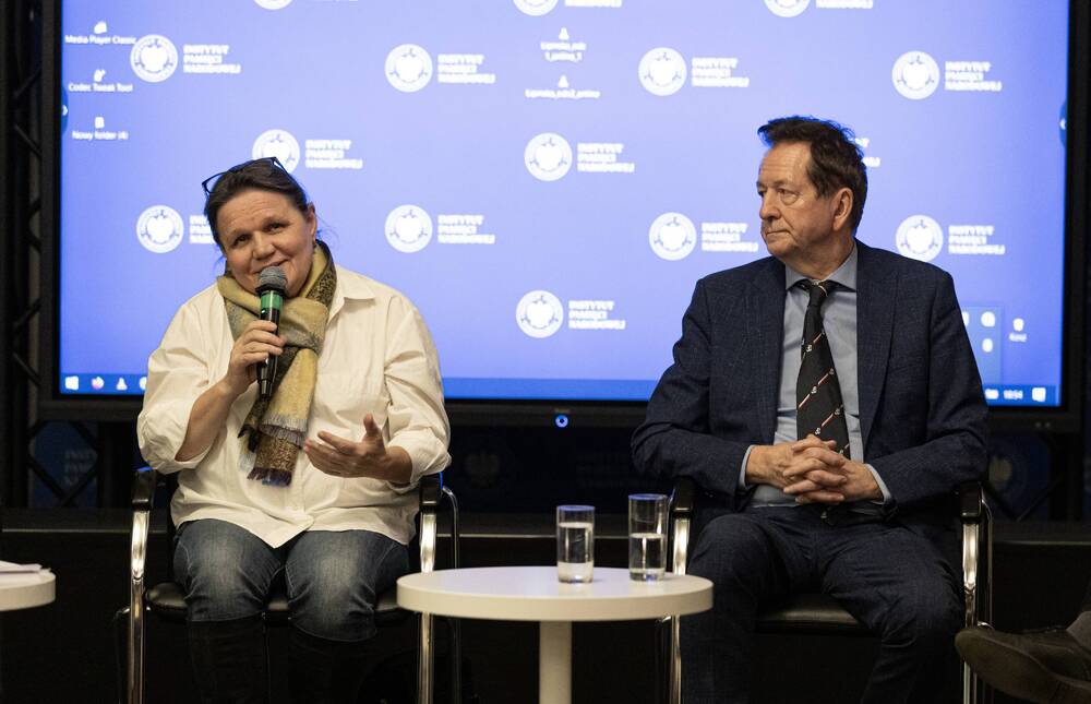 Dyskusja panelowa poświęcona ppłk Grażynie Lipińskiej w Przystanku Historia IPN – Warszawa, 12 marca 2026. Fot. Łukasz Kustrzyński (IPN)