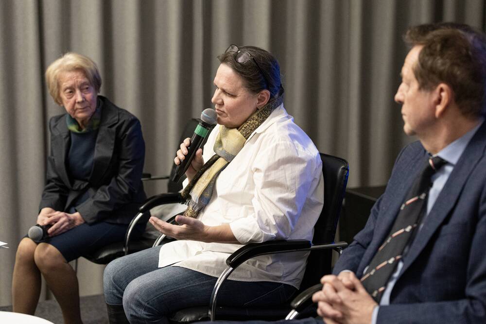 Dyskusja panelowa poświęcona ppłk Grażynie Lipińskiej w Przystanku Historia IPN – Warszawa, 12 marca 2026. Fot. Łukasz Kustrzyński (IPN)