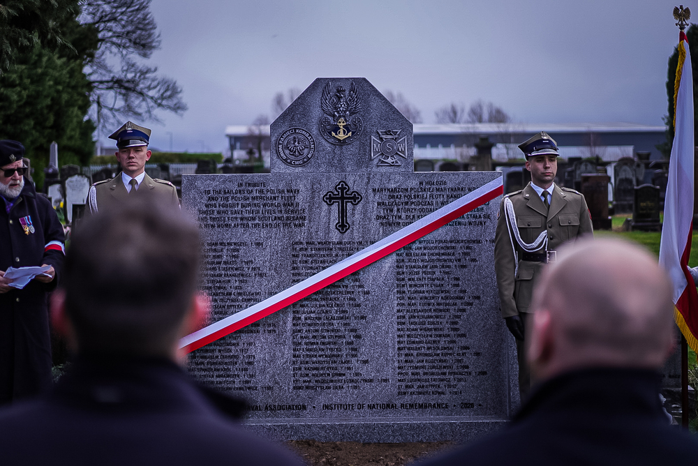 O polskich bohaterach w Szkocji – Glasgow, 13 marca 2026. Fot. Mateusz Niegowski (IPN)