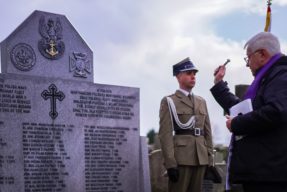 O polskich bohaterach w Szkocji – Glasgow, 13 marca 2026. Fot. Mateusz Niegowski (IPN)