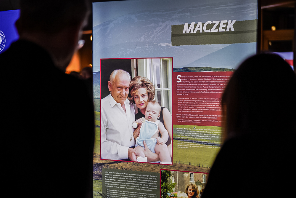 Otwarcie wystawy IPN „Szlaki Nadziei. Odyseja Wolności” w Parlamencie Szkockim, Edynburg, 13 marca 2026 r. Fot. Mateusz Niegowski (IPN)