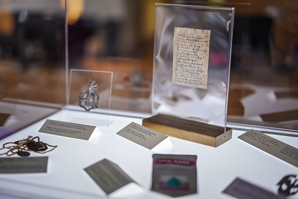 Otwarcie wystawy IPN „Szlaki Nadziei. Odyseja Wolności” w Parlamencie Szkockim, Edynburg, 13 marca 2026 r. Fot. Mateusz Niegowski (IPN)