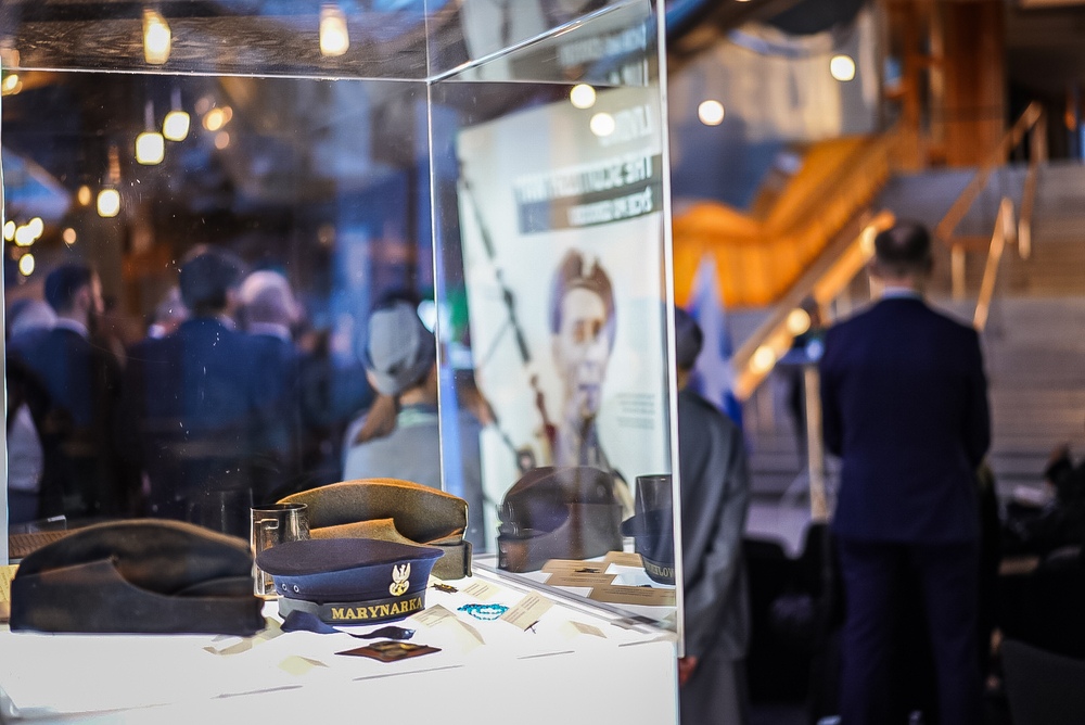 Otwarcie wystawy IPN „Szlaki Nadziei. Odyseja Wolności” w Parlamencie Szkockim, Edynburg, 13 marca 2026 r. Fot. Mateusz Niegowski (IPN)