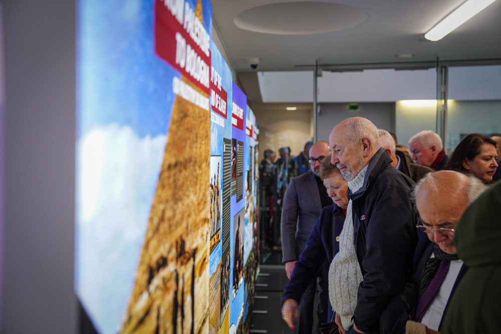 Otwarcie wystawy IPN „Szlaki Nadziei. Odyseja Wolności” w Urzędzie Miejskim Clydebank, 14 marca 2026 r. Fot. Mateusz Niegowski (IPN)