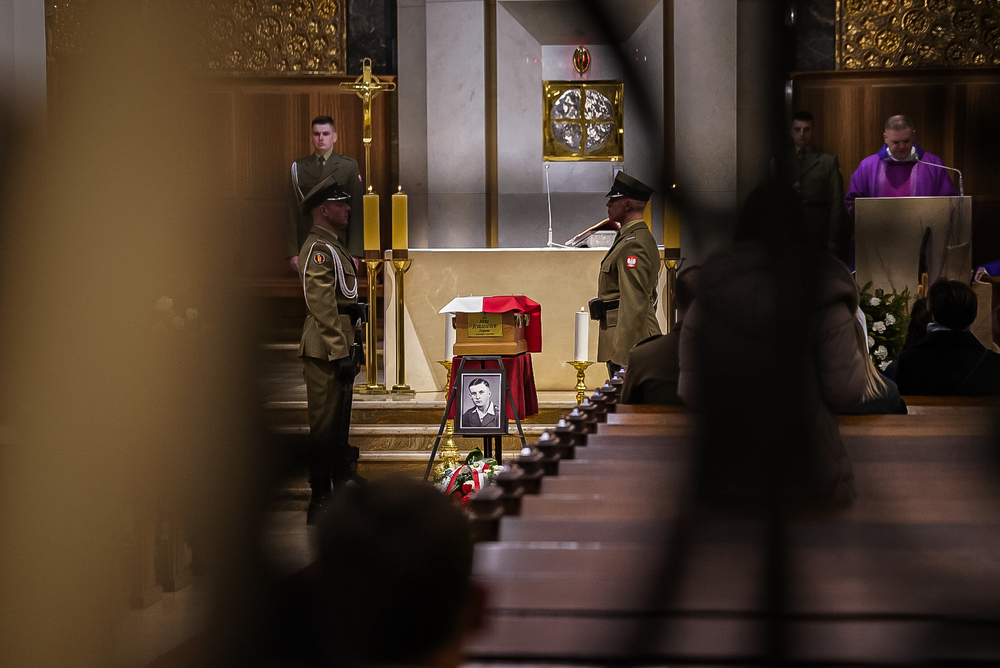 Pogrzeb ppor. Jerzego Jętkiewicza ps. Żegota – Warszawa, 16 marca 2026. Fot. Mateusz Niegowski (IPN)